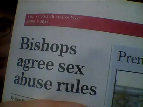 bishops agree sex abuse rules newspaper